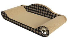 Load image into Gallery viewer, Purrfect World 24&quot; Cat Lounge - Checker Board Pattern