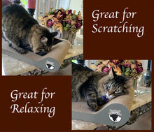 Load image into Gallery viewer, Purrfect World 24&quot; Cat Lounge - Scratcher Classic Grey